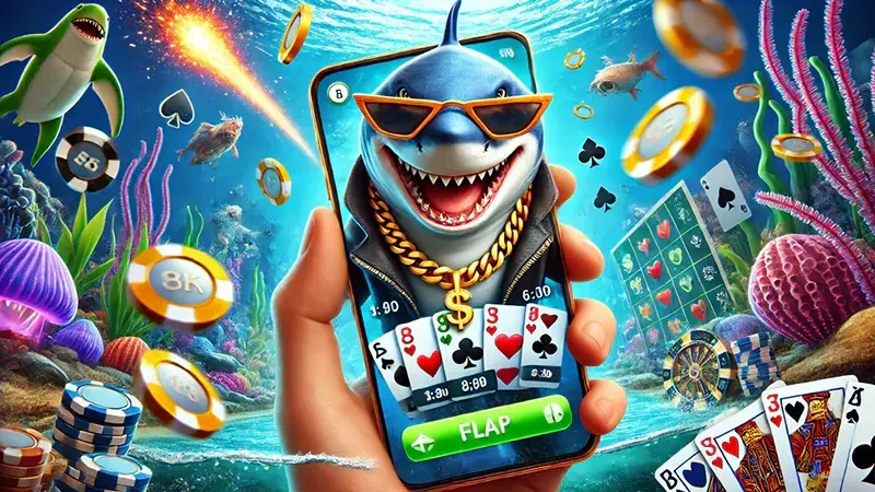 Arena fishing arcade TOTO12 dengan ikan dan meriam di layar permainan