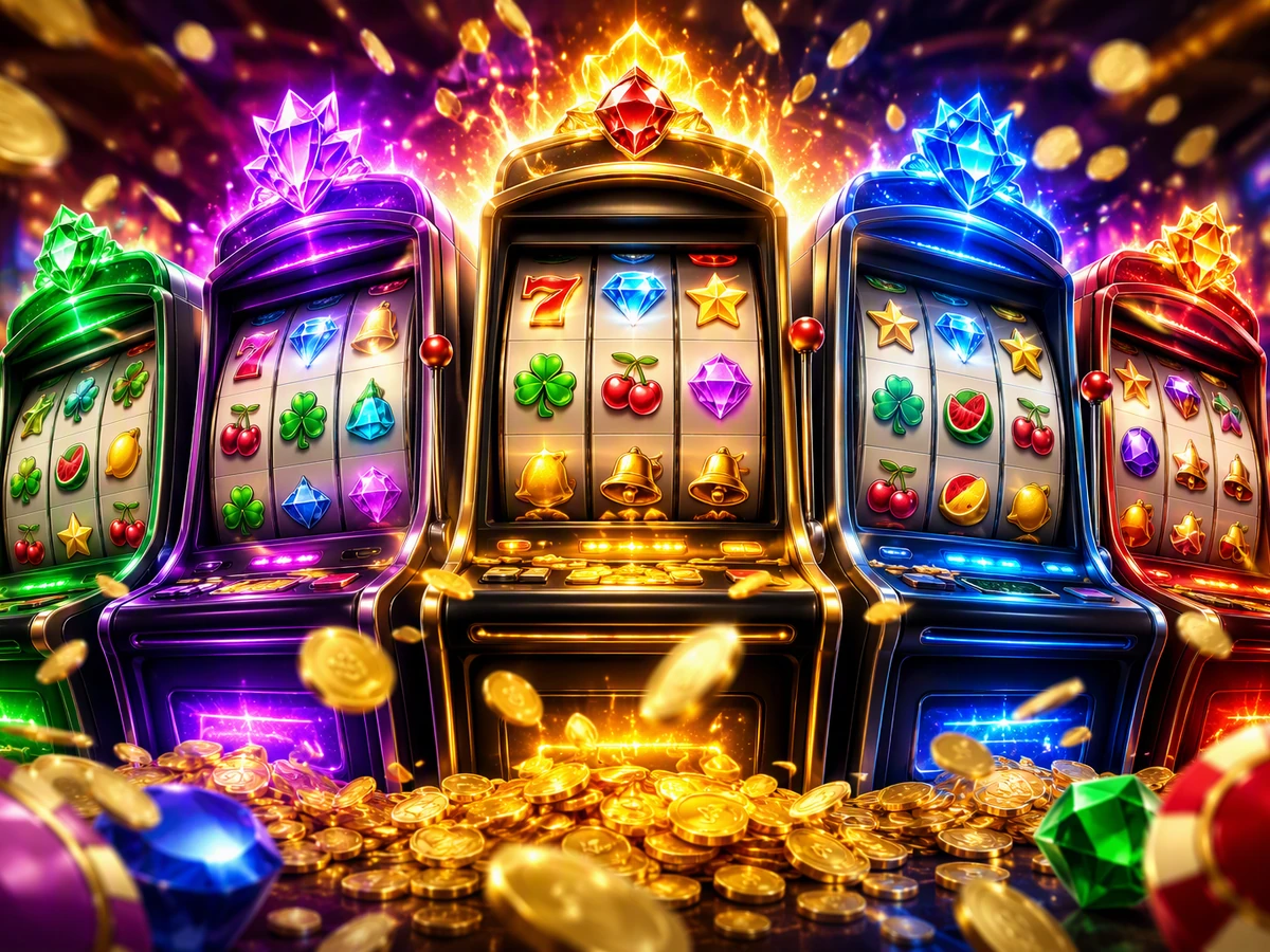 Tampilan visual permainan slot mobile TOTO12 dengan reels dan simbol permainan